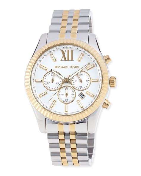 michael kors lexington watch size